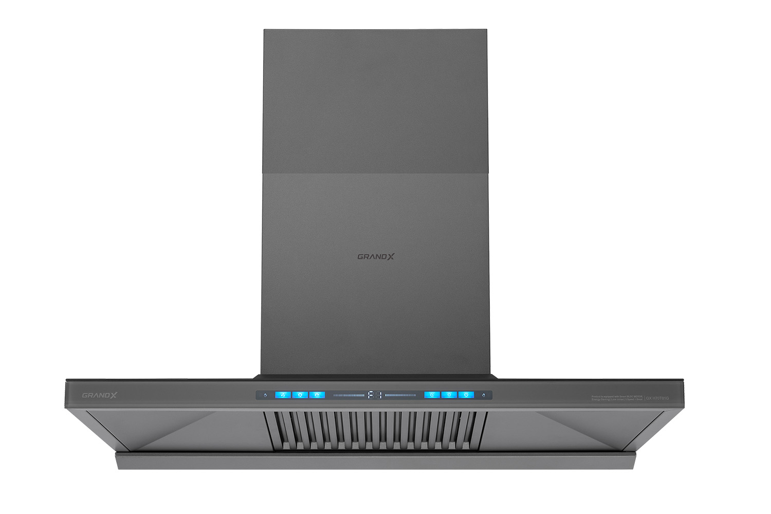 Máy hút khói, hút mùi kính ngang GrandX GX H90T81G (GX H90T81SG)