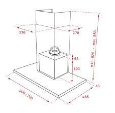 Máy hút khói, hút mùi kính ngang Teka DLH 786T