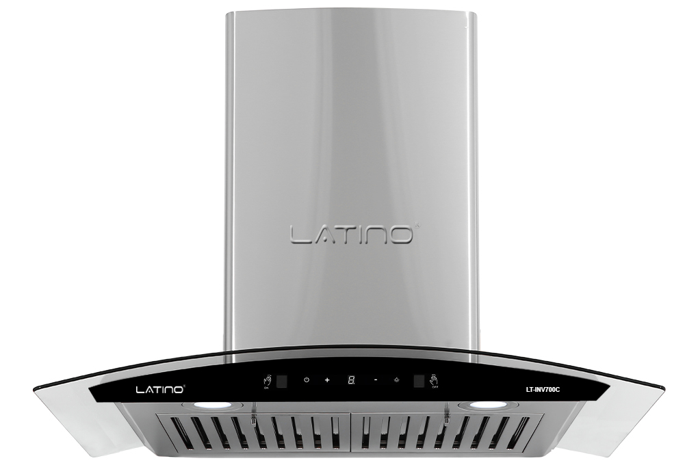 Máy hút khói, hút mùi kính cong Latino LT - INV700C