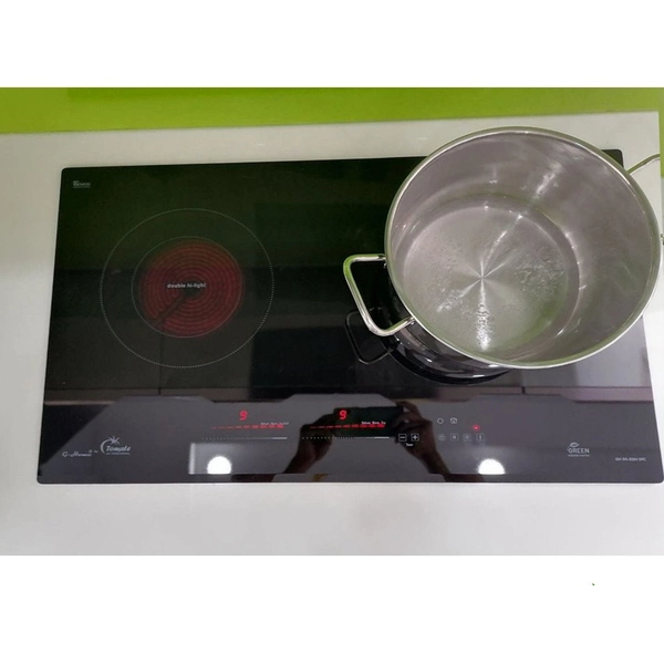 (Combo) Bếp từ kết hợp hồng ngoại Tomate GH 8G-02IH DFC
