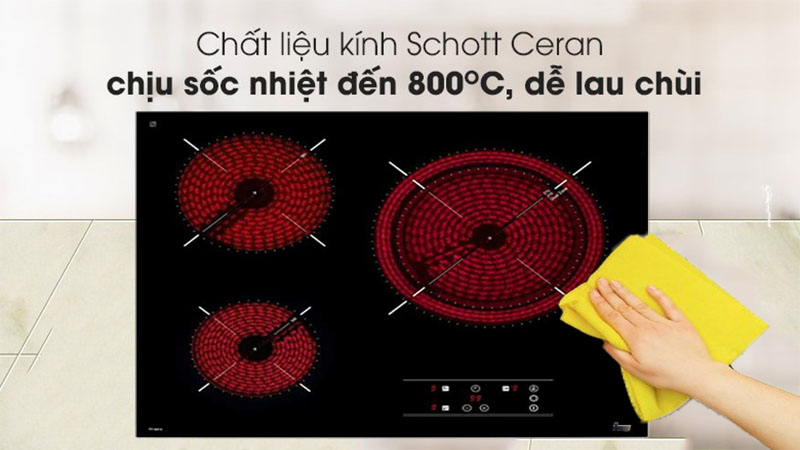 Bếp hồng ngoại 3 vùng nấu Teka TZ 6315