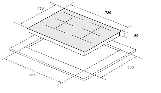 Bếp từ đôi Eurosun EU - T798Pro