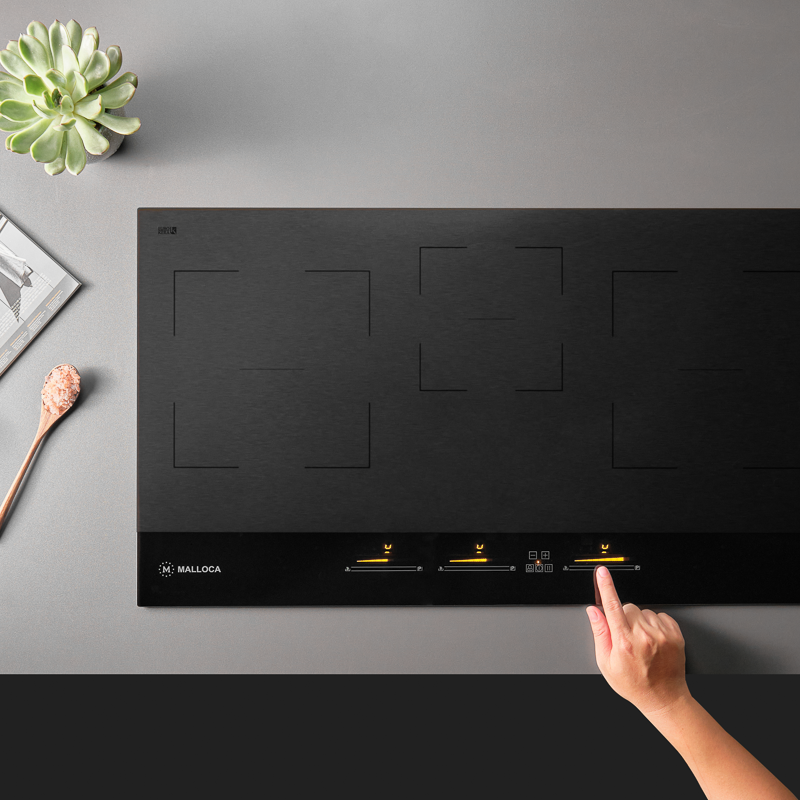 Bếp từ 3 vùng nấu Malloca SKYLUX MH-803