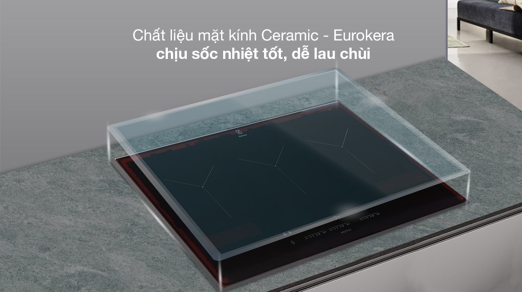Bếp từ 3 vùng nấu Electrolux EIT913