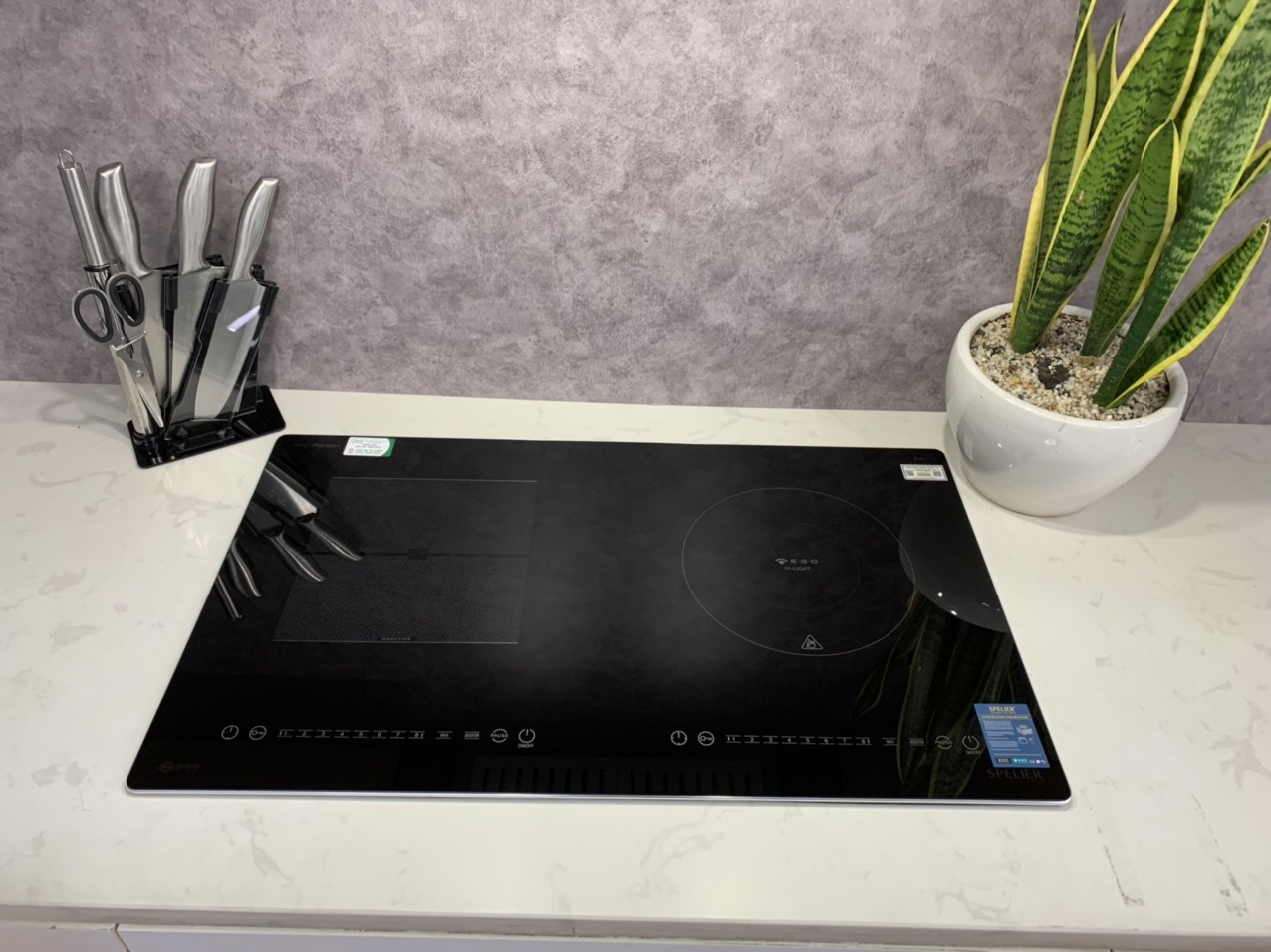 Bếp từ kết hợp hồng ngoại Spelier SPM 928H PLUS