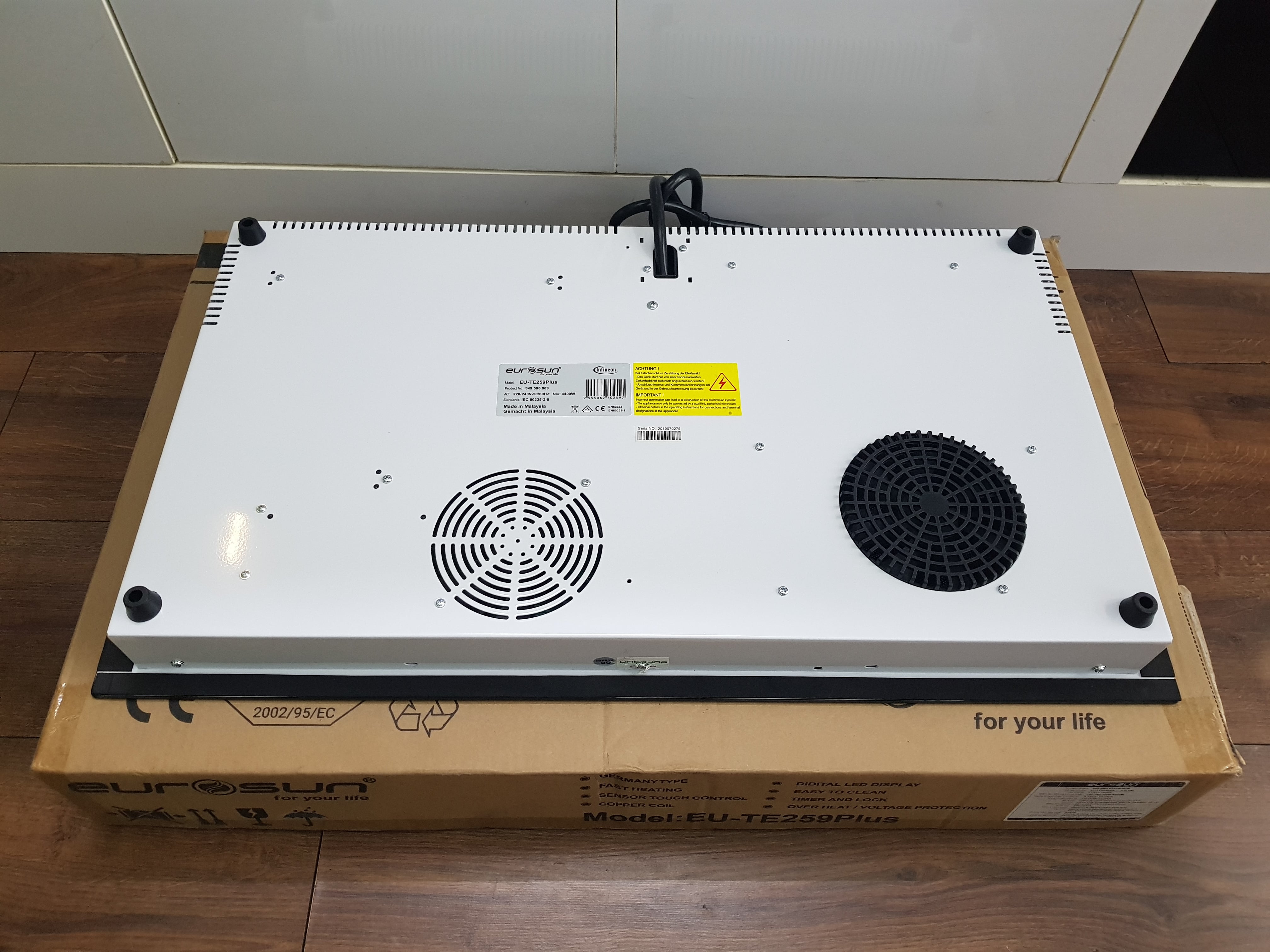 Bếp từ kết hợp hồng ngoại Eurosun EU-TE259Plus