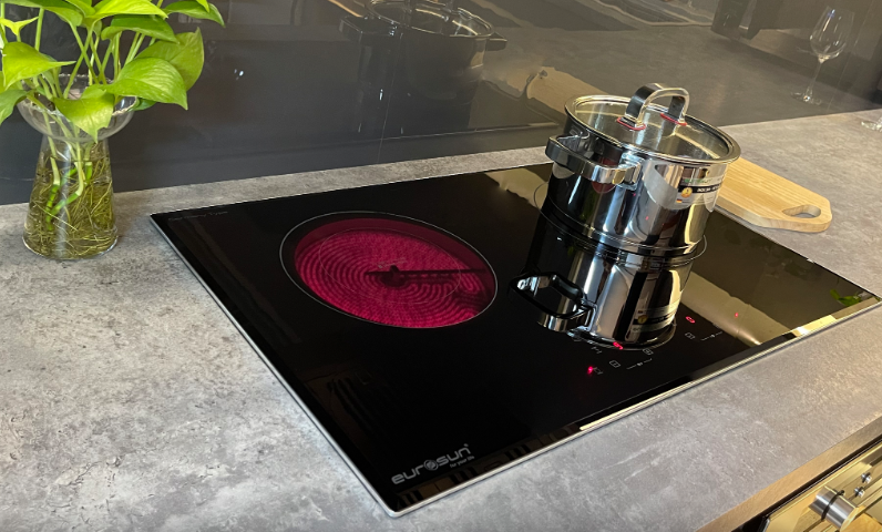 Bếp hồng ngoại đôi Eurosun EU-IF268S Combo