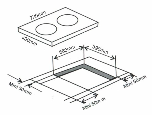 Bếp từ đôi Arber AB-679