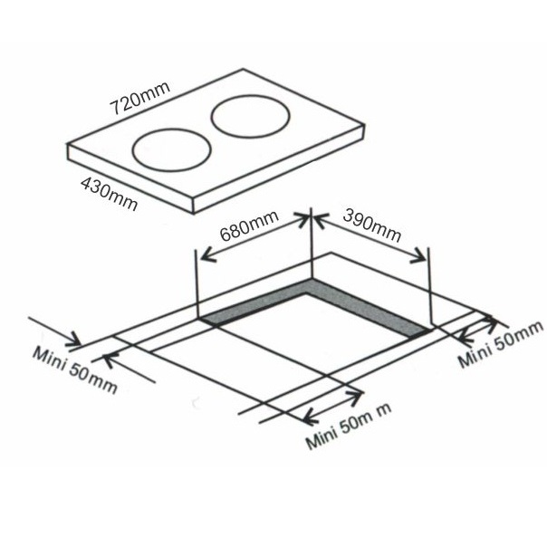 Combo Bếp từ kết hợp hồng ngoại Arber AB-665