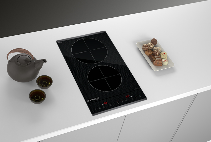 Bếp từ Domino 2 vùng nấu Eurosun EU-T506Do