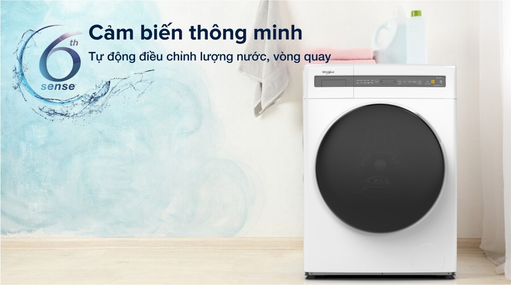 Máy giặt Whirlpool FreshCare Inverter 10.5kg FWEB10502FW