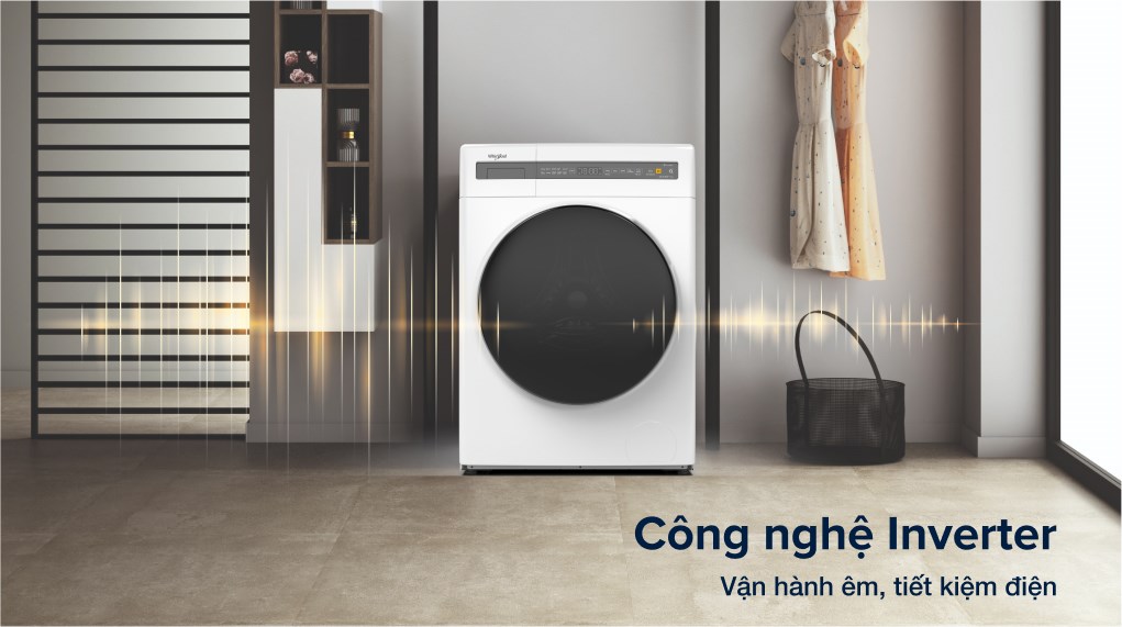 Máy giặt Whirlpool FreshCare Inverter 10.5kg FWEB10502FW