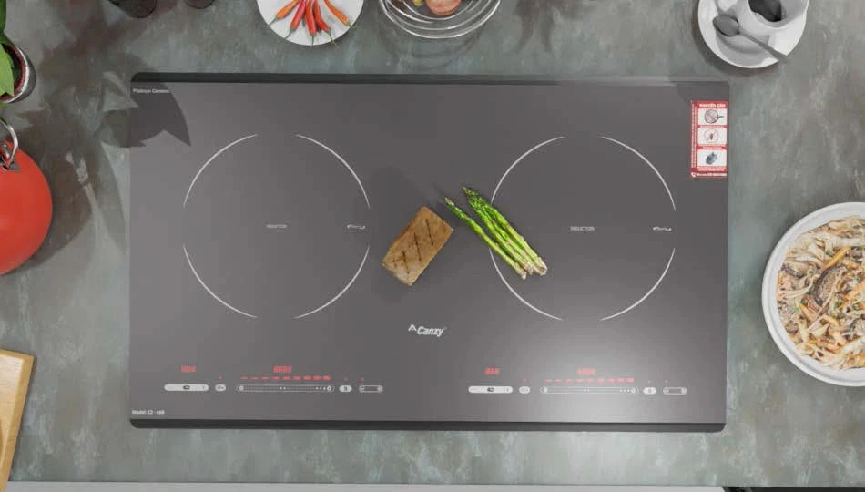 (Combo) Bếp từ đôi Canzy CZ-56R