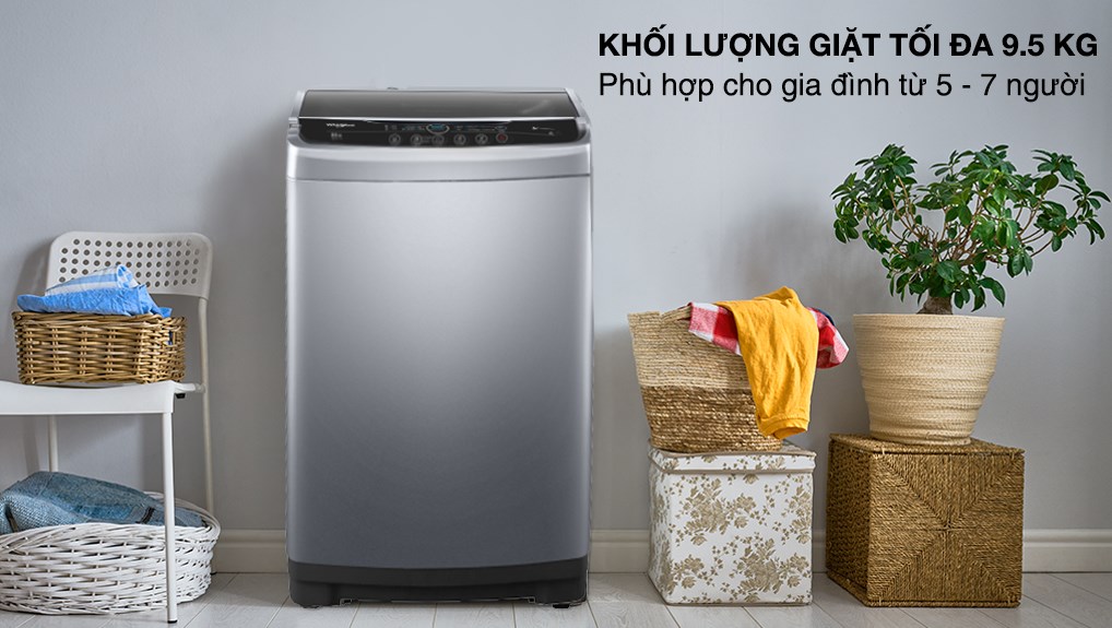 Máy giặt Whirlpool StainClean 9.5kg VWVC9502FS