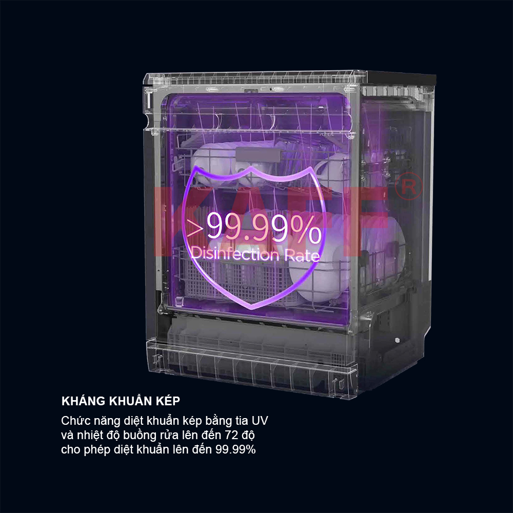 Máy rửa chén bát Kaff KF-GARDE820