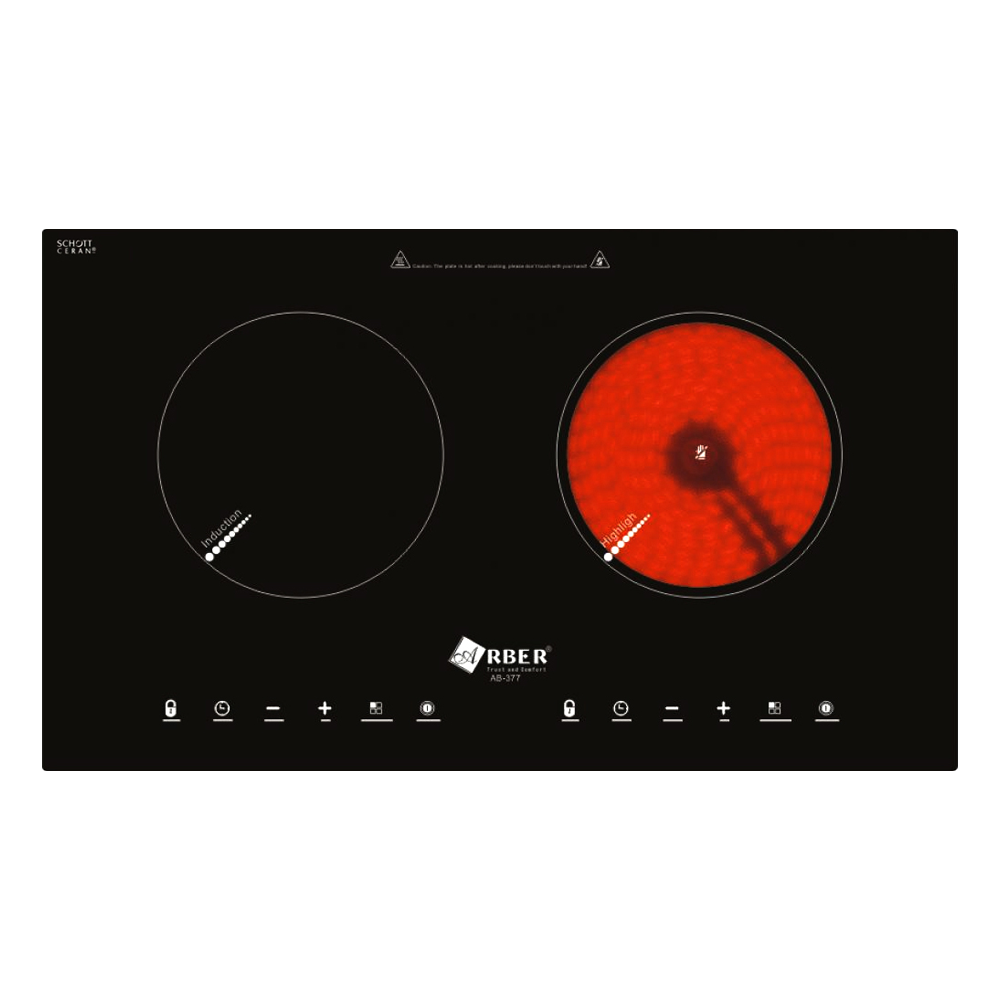 Bếp từ kết hợp hồng ngoại Arber AB-377