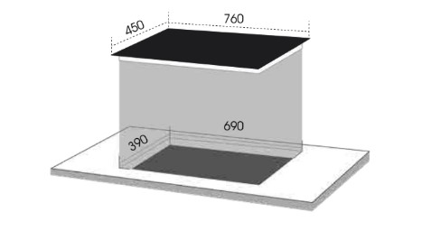 Bếp từ đôi Dmestik GE-2068 DKI