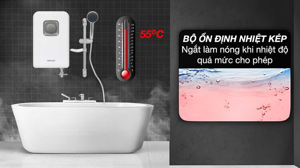 Máy nước nóng trực tiếp đơn điểm Stiebel Eltron DS 45 EC (VN)