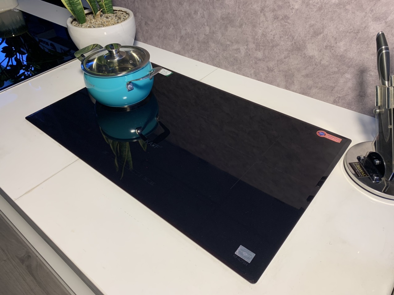 Bếp từ kết hợp hồng ngoại Kaff KF-IC79H