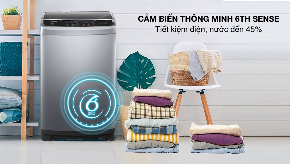 Máy giặt Whirlpool StainClean 9.5kg VWVC9502FS