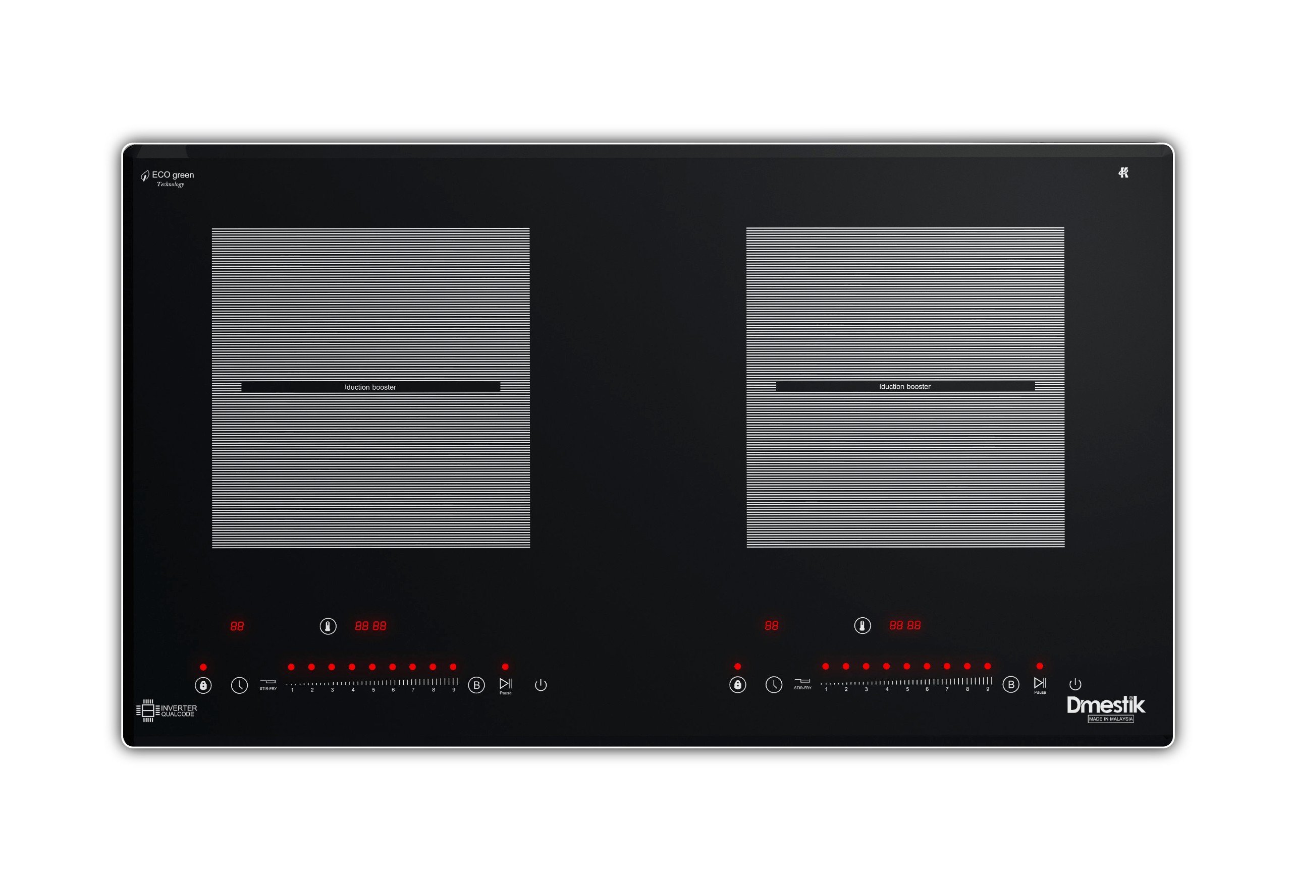 Bếp từ đôi Dmestik ML 299 DKI (không viền)