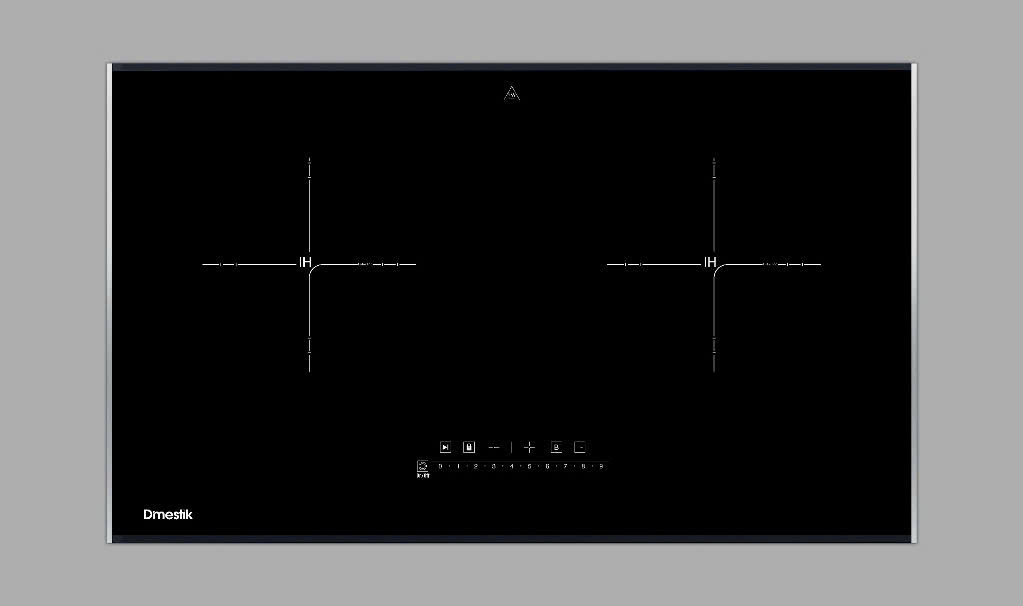 Bếp từ đôi Dmestik GE-2068 DKI