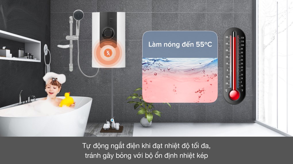 Máy nước nóng trực tiếp đơn điểm Stiebel Eltron WS 45 EC (VN)