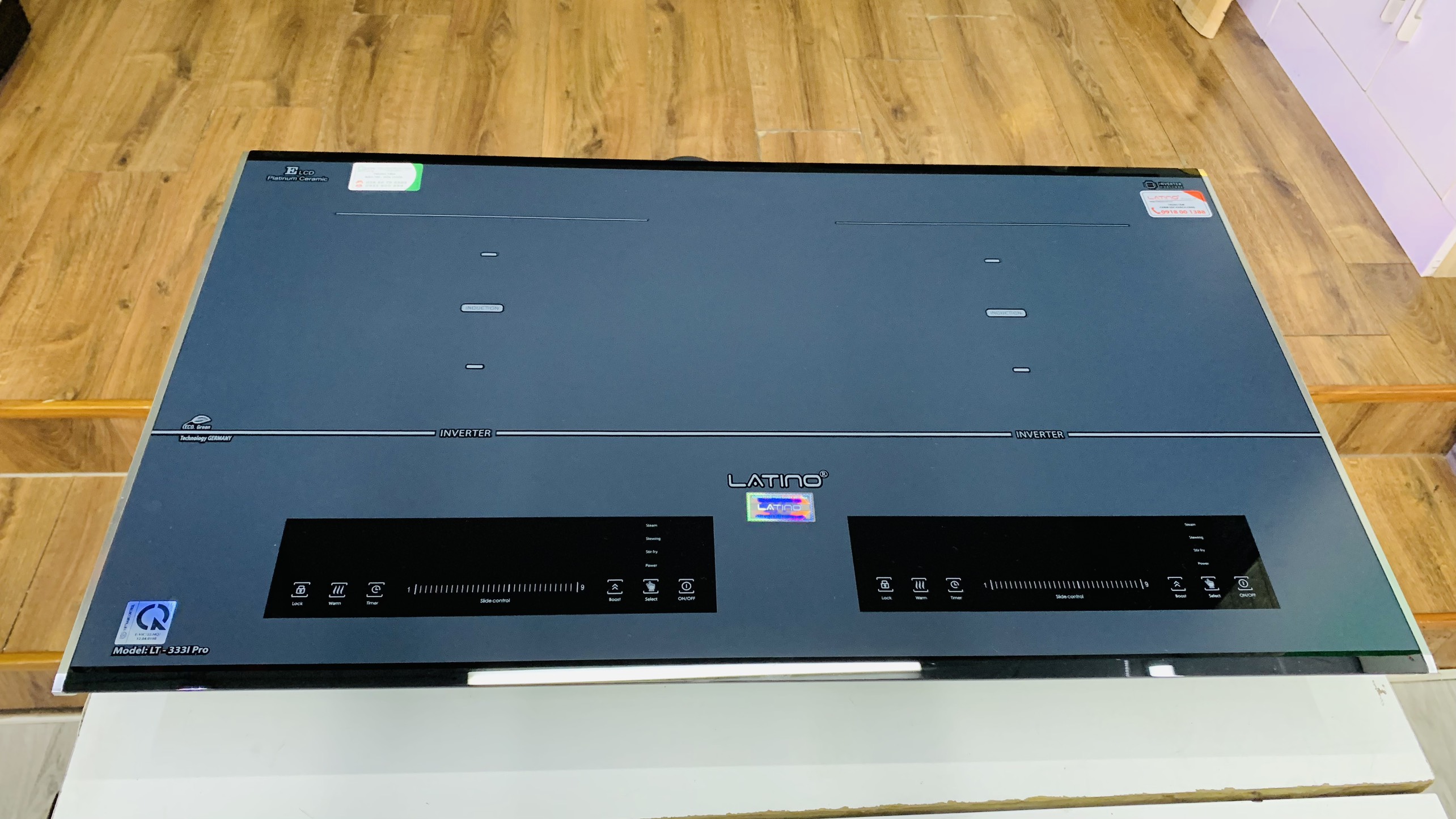 (Combo) Bếp từ đôi Latino LT-333I Pro