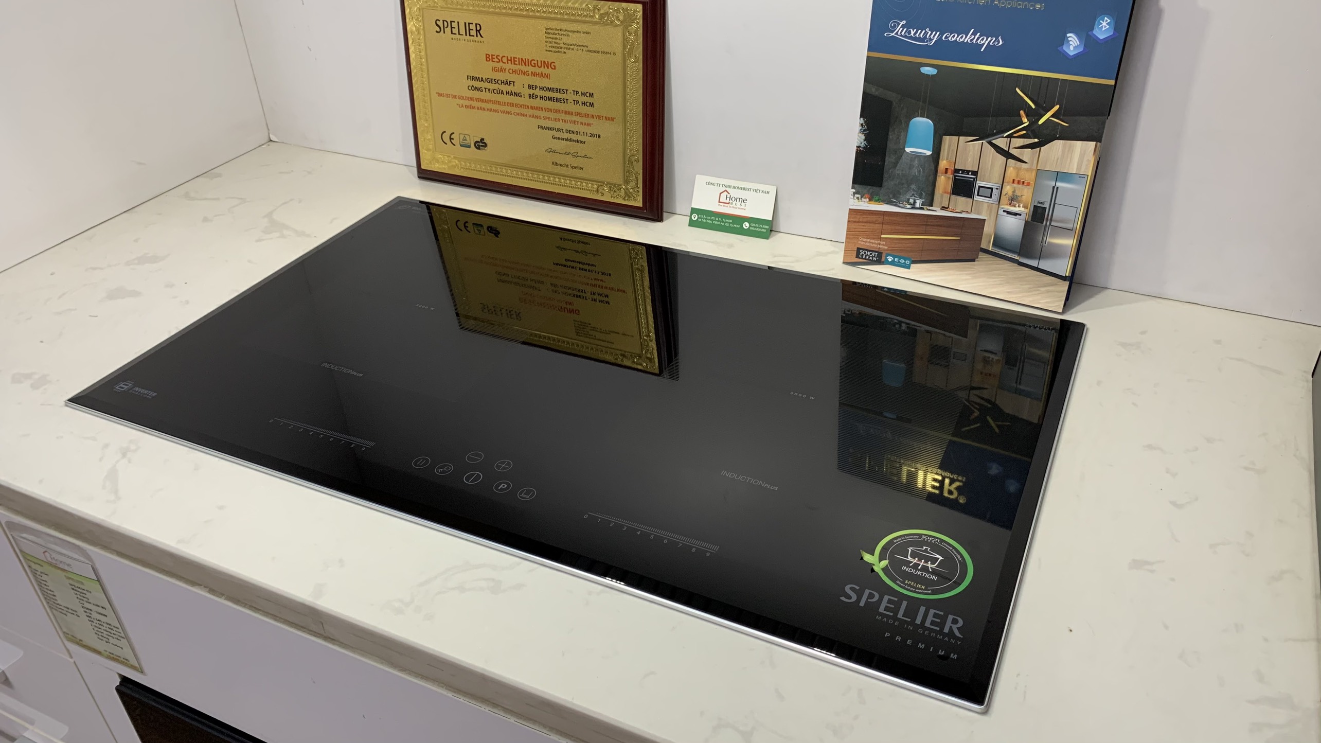 (Combo) Bếp điện từ đôi Spelier SPE- IC1088