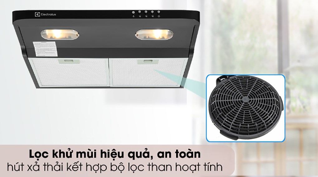 Máy hút khói, hút mùi cổ điển Electrolux EFT6032K