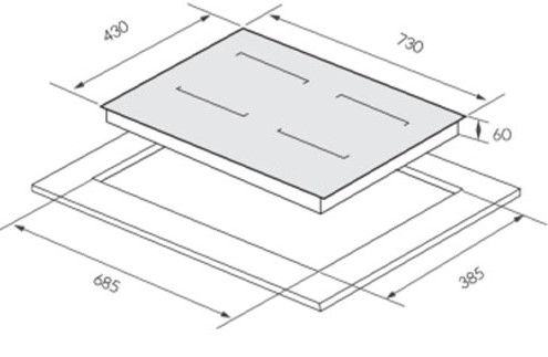 Bếp từ kết hợp hồng ngoại GrandX GX E677SE