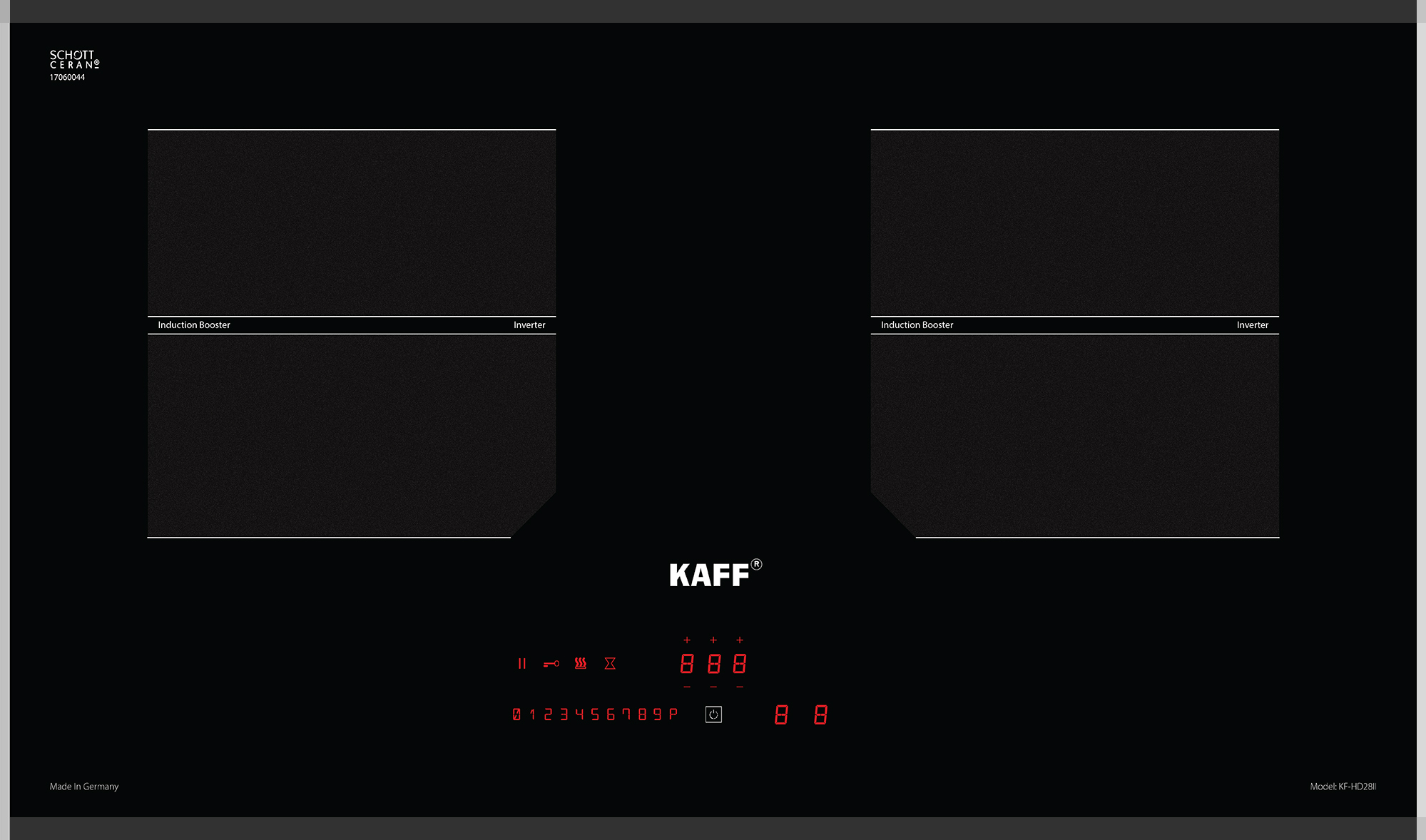 Bếp từ đôi KAFF KF - HD28II