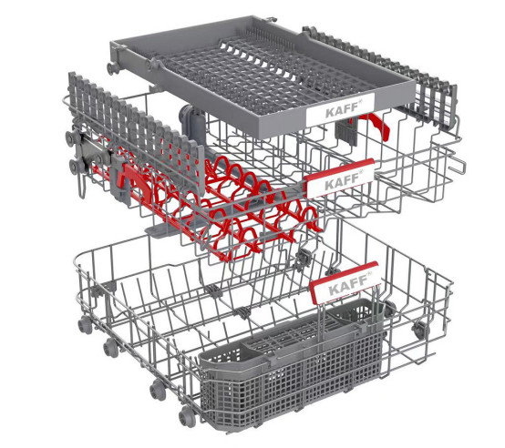 Máy rửa chén bát Kaff KF-SBL775B New Plus 2025 ( Công nghệ sấy PTC )