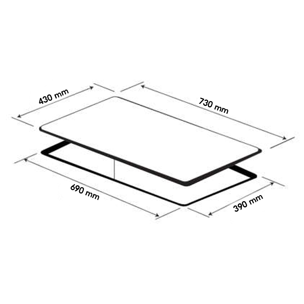 Bếp từ đôi Spelier SPM T89G