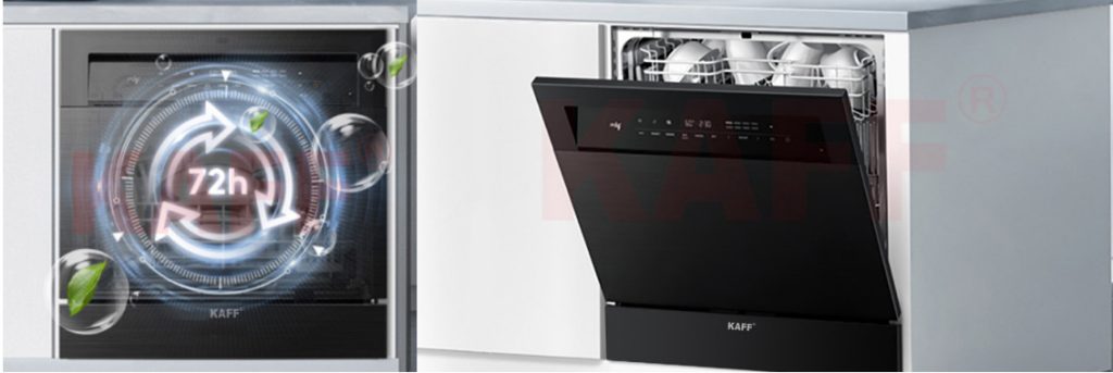 Máy rửa chén bát âm toàn phần Kaff KF-BIV810S