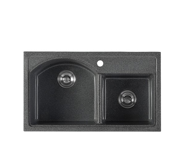 Chậu rửa đá nhân tạo 2 hộc I-Royal IR-7845