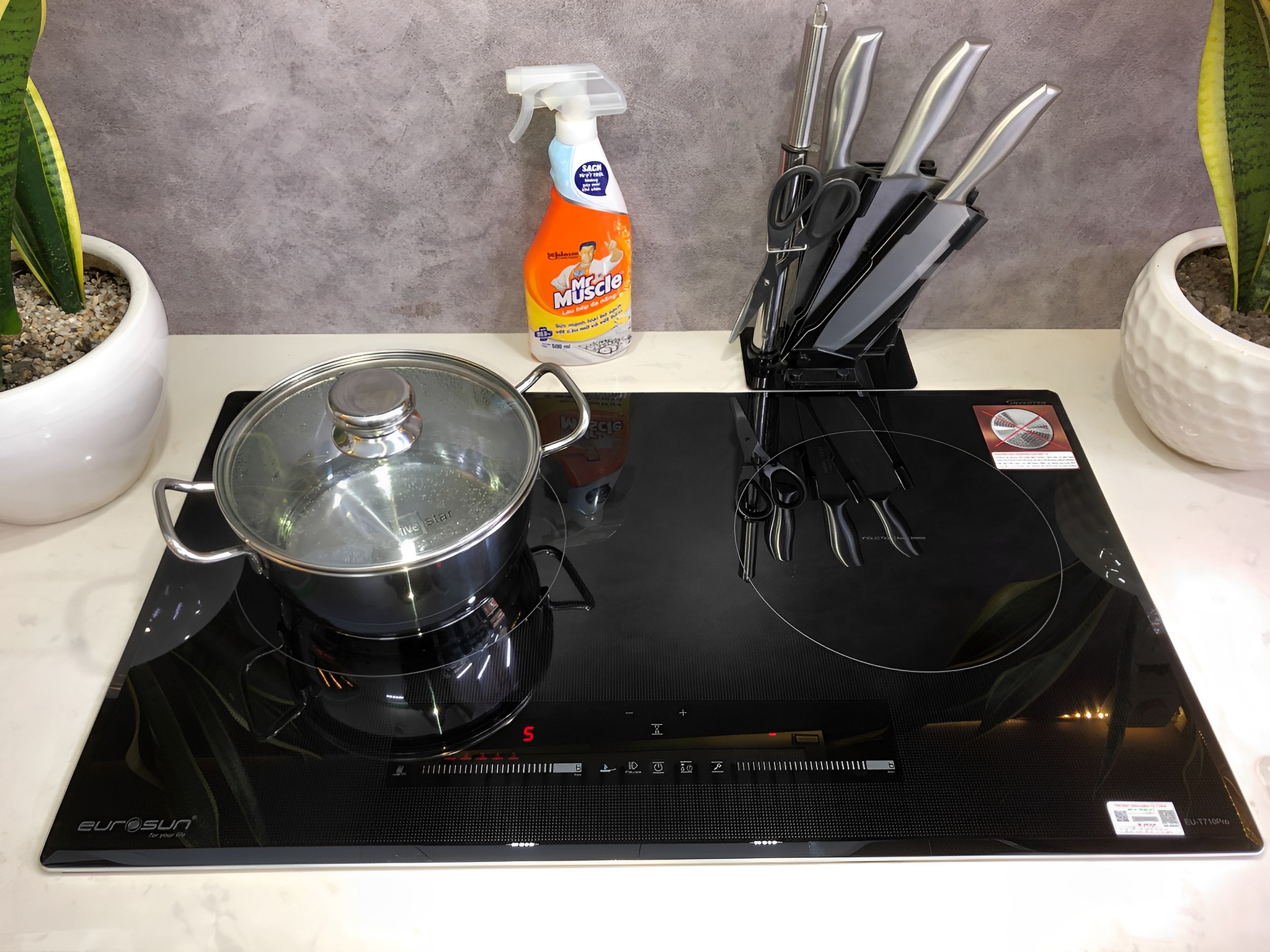 Bếp từ đôi Eurosun EU-T710Pro