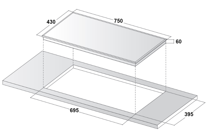Bếp từ đôi Kocher DI-330E
