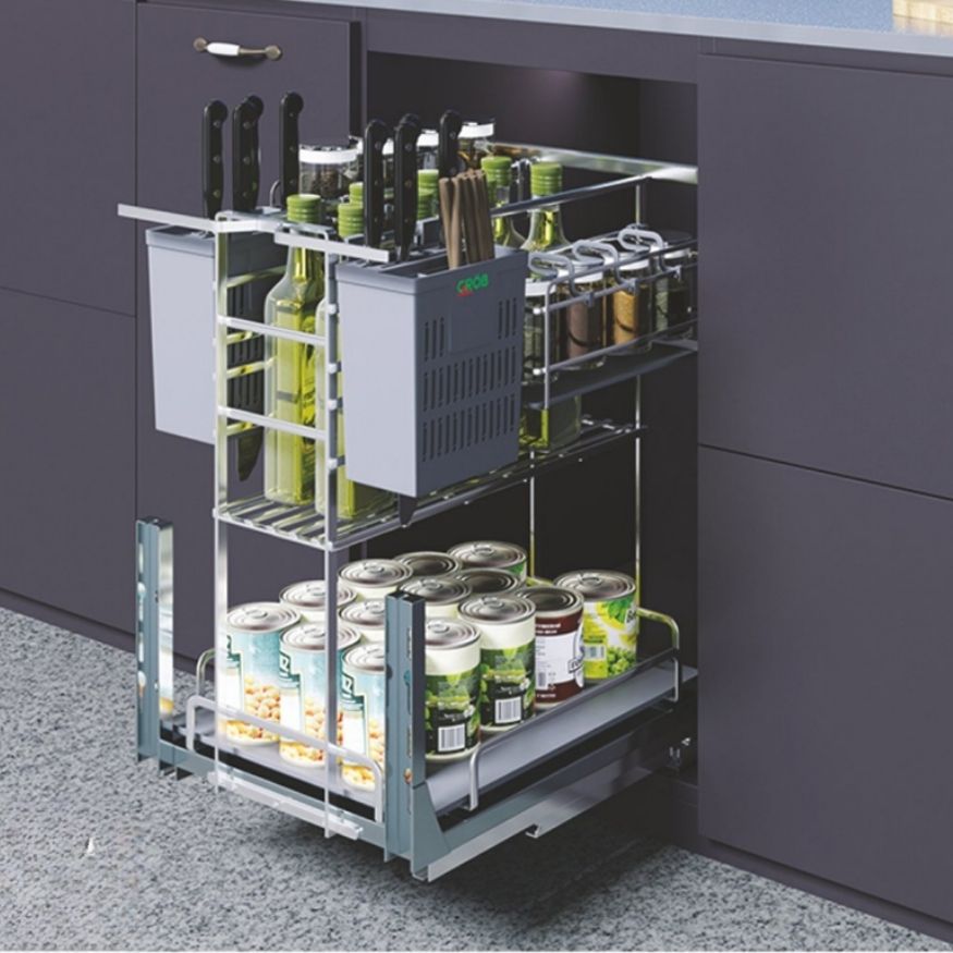 COMBO Phụ kiện tủ bếp cao cấp GROB (4 Món) - Combo 2