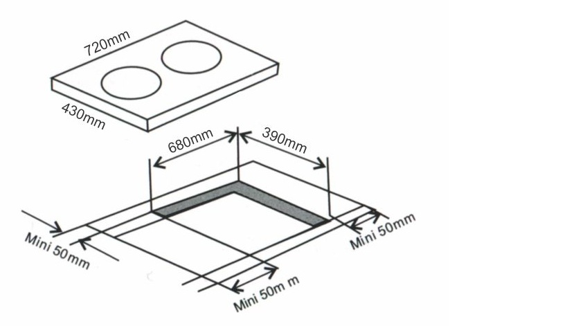 Bếp từ kết hợp hồng ngoại Arber AB-665