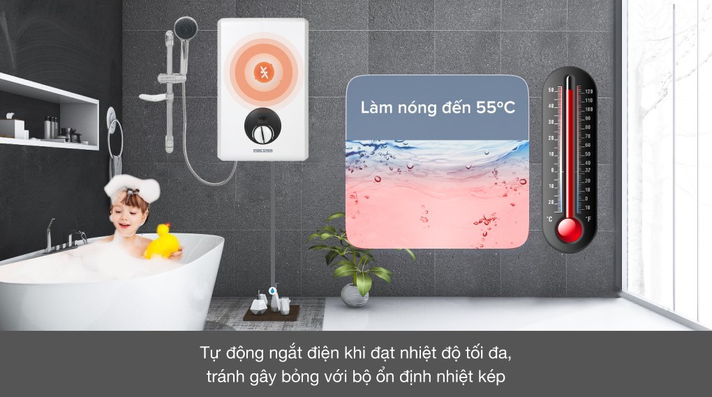 Máy nước nóng trực tiếp đơn điểm Stiebel Eltron XGL 45 EC (VN)