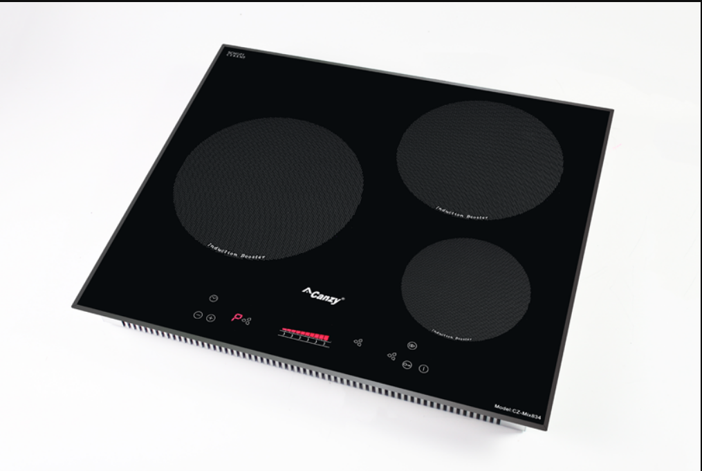 Bếp từ 3 vùng nấu Canzy CZ-MIX834