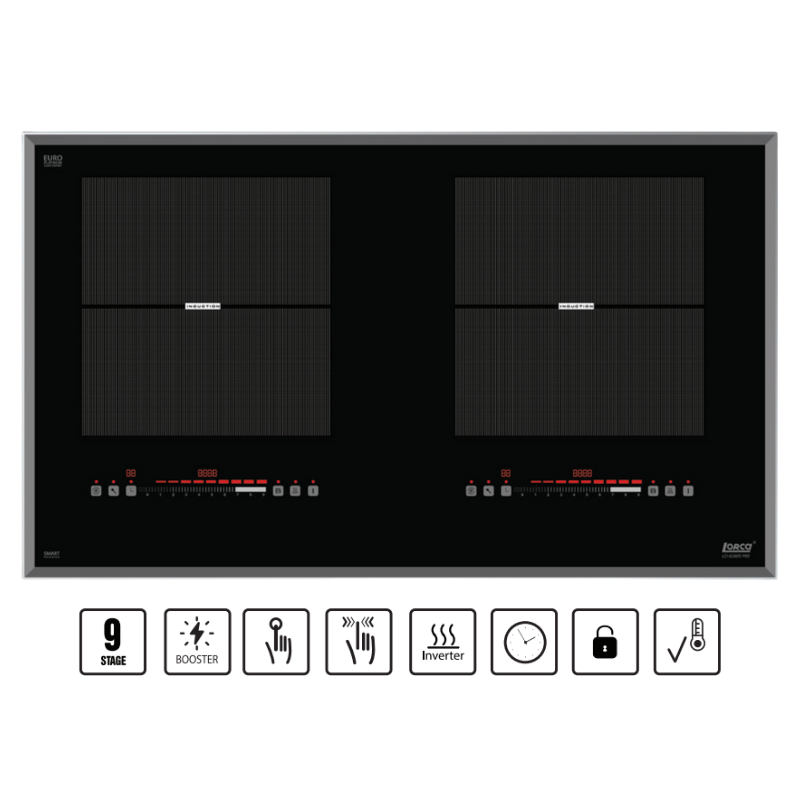 Bếp từ đôi Lorca LCI-81805 Pro