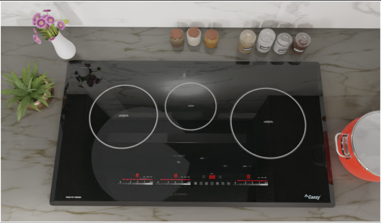 Bếp từ 3 vùng nấu Canzy CZ-ML86GA