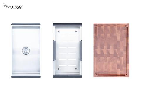 Chậu rửa chén 1 hộc NOBINOX ARTINOX MOSE NA808