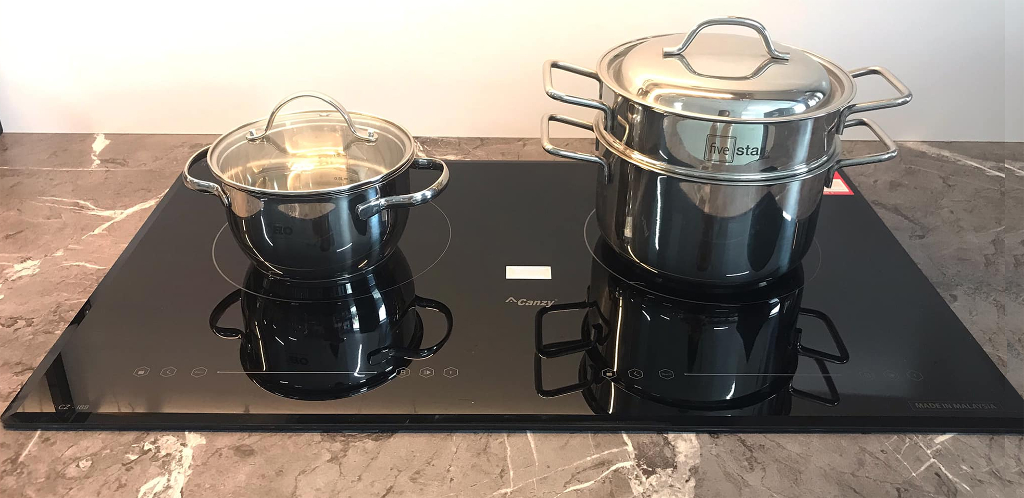 Bếp từ đôi Canzy CZ-I89