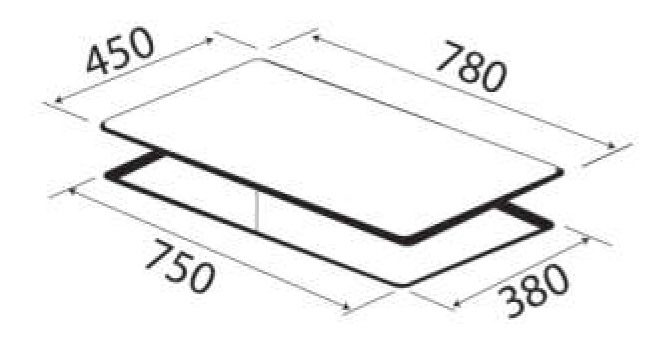 Bếp từ kết hợp hồng ngoại Kaff KF-IC5801SB
