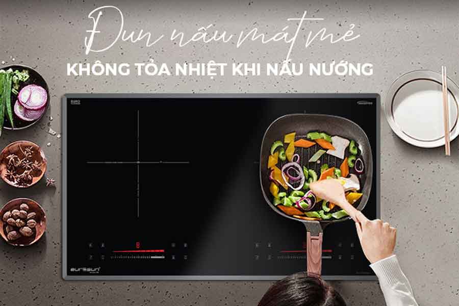 Bếp từ đôi Eurosun EU-T708XPro