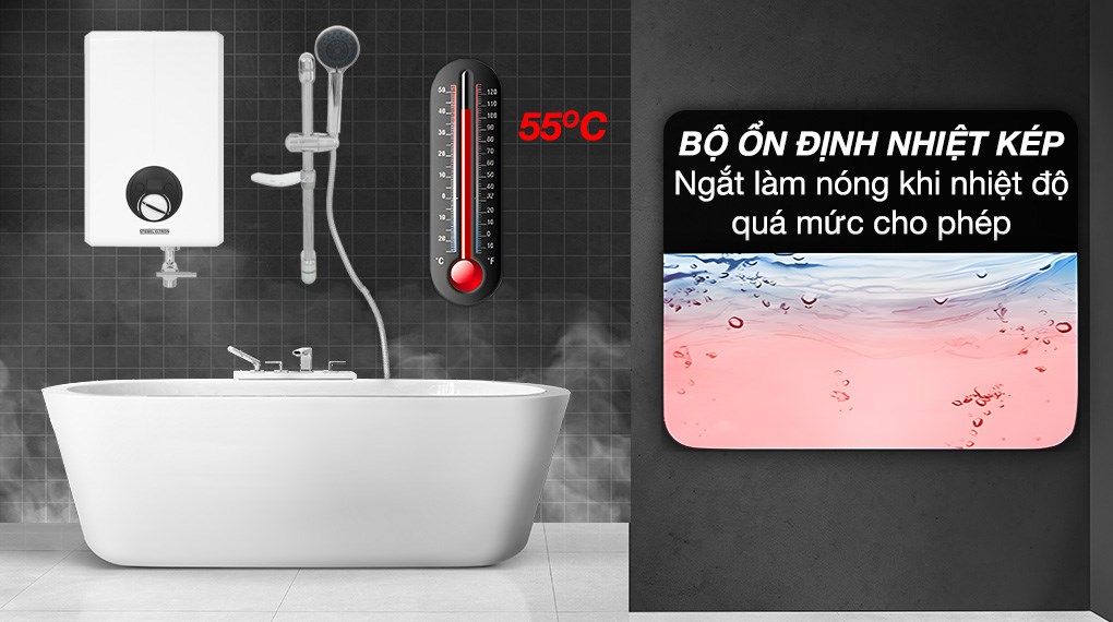 Máy nước nóng trực tiếp đơn điểm Stiebel Eltron XGLP 45 EC (VN)