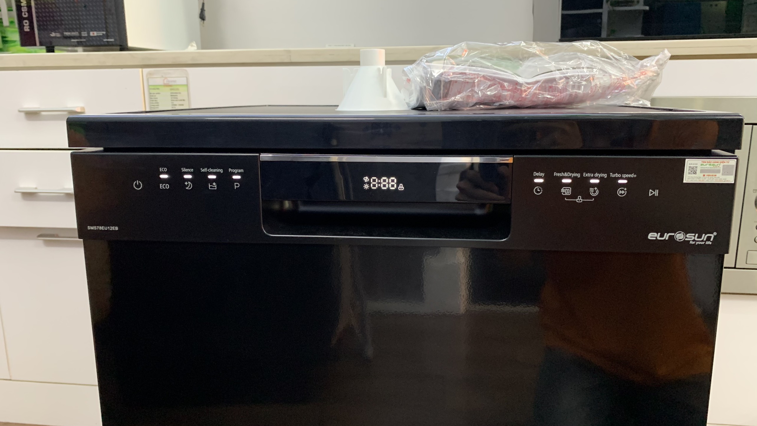 Máy rửa chén bát độc lập Eurosun SMS78EU12EB